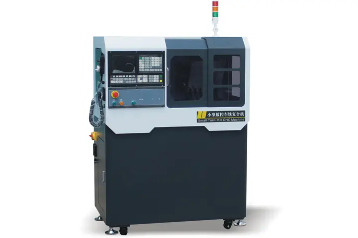 Small turning-milling compound machine tool