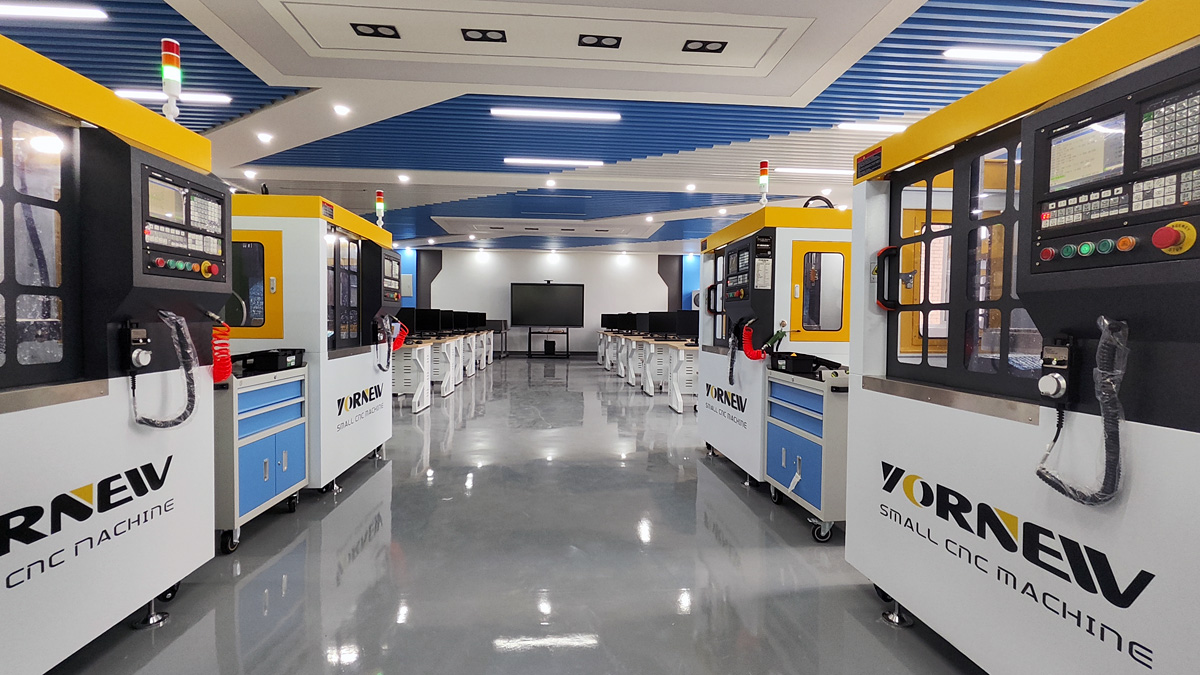 小型五轴数控机床理实一体化实训室