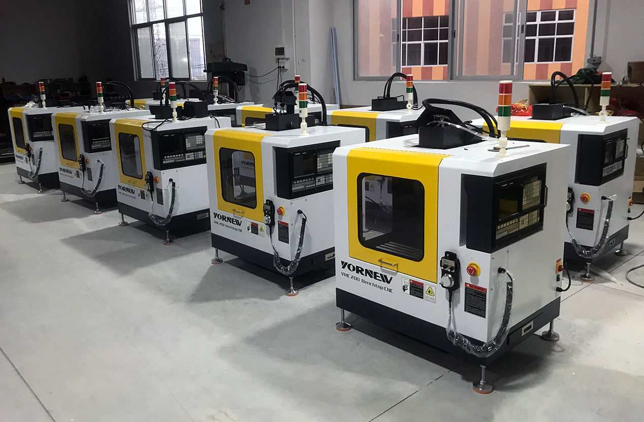 VMC200桌面型加工中心用户案例